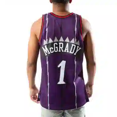 Mitchell & Ness NBA Retro Jersey Tracy McGrady Raptors Purple