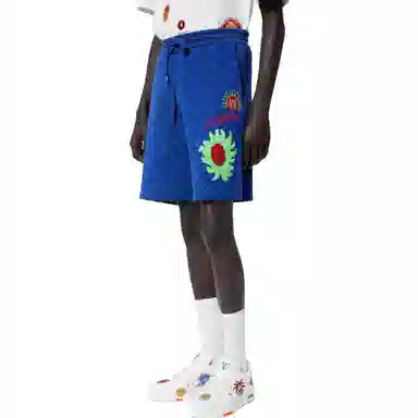 Louis Vuitton x Yayoi Kusama SS23 Shorts Blue