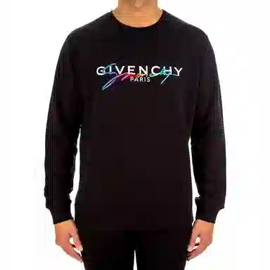Givenchy Logo Crewneck Sweatshirt Black