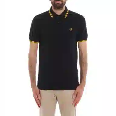 Fred Perry Polo Shirt Black