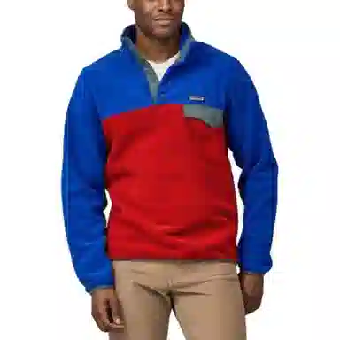 patagonia Synchilla Snap-T Logo
