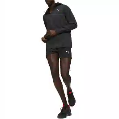 PUMA RUN PLCD HOODEDJACKET logo