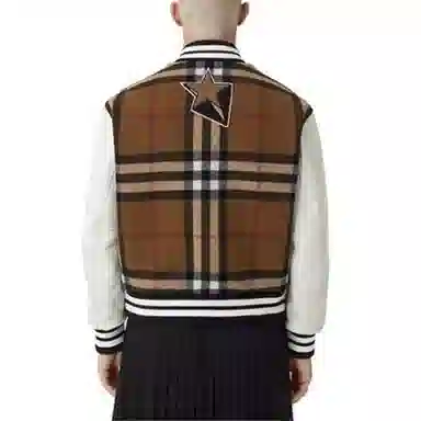 Burberry SS22 Logo Check Jacket Brown