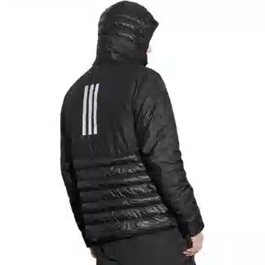 adidas Myshelter Down Hooded Jacket Logo
