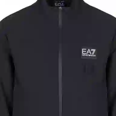 Emporio Armani EA7 Zip Jacket Black