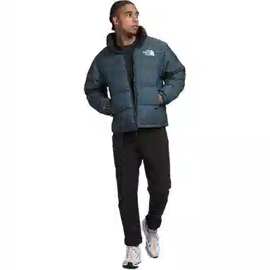 The North Face 92 Reversible Nuptse Denim Blue