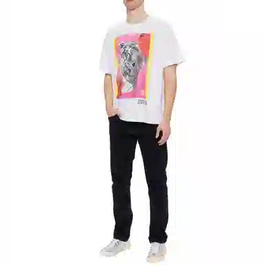 Versace Jeans Abstract Photo T-Shirt