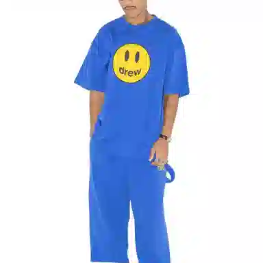 Drew House SS23 Mascot Ss Tee - Mascot Royal Blue T royal blue