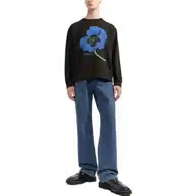 KENZO x Nigo Poppy Series Long Sleeve T-Shirt Black
