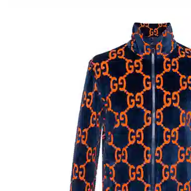 Gucci Logo Jacket Orange