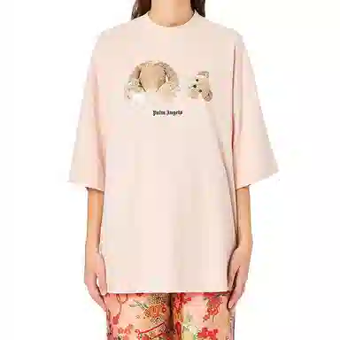 Palm Angels Pink Bear T-shirt
