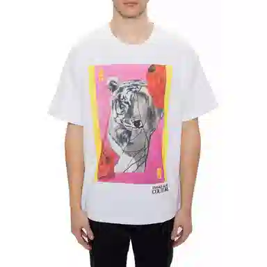 Versace Jeans Abstract Photo T-Shirt