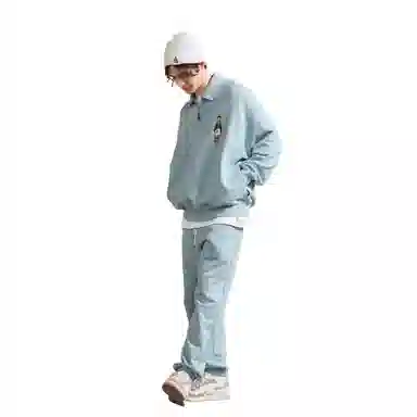 nautica white sail x POPBOY FW23 Logo