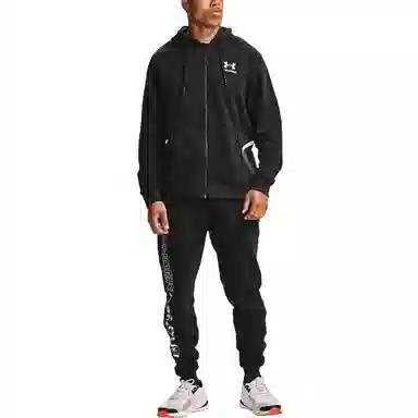 Under Armour Rival Fleece AMP Hoodie Black