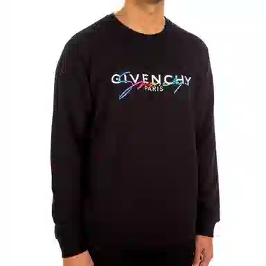 Givenchy Logo Crewneck Sweatshirt Black