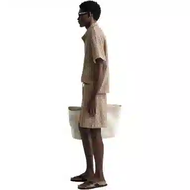 ZARA Polo Shirt Light Brown