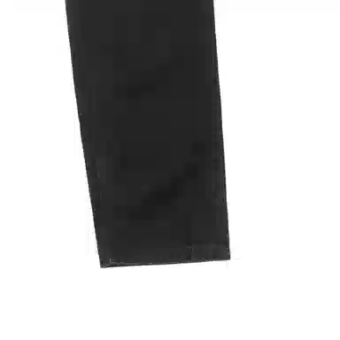 Fendi Logo Straight Jeans Black