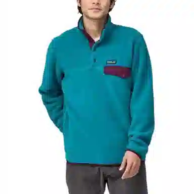 patagonia Synchilla Snap-T Logo