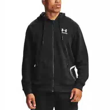 Under Armour Rival Fleece AMP Hoodie Black