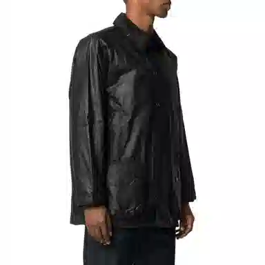 Barbour Waxed Jacket Black