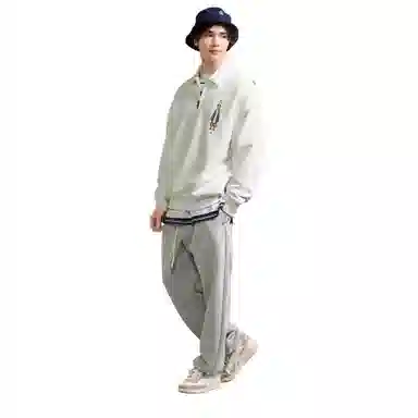 nautica white sail x POPBOY FW23 Logo