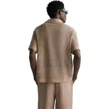 ZARA Polo Shirt Light Brown