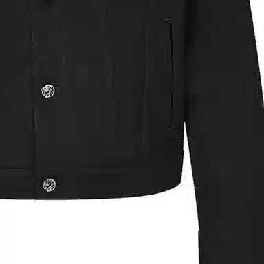 Louis Vuitton Monogram Denim Jacket Black