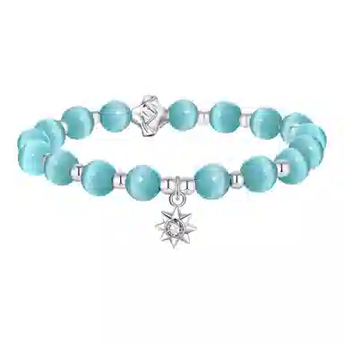 恋朵 优雅 小太阳 仿猫眼石 手串 女款