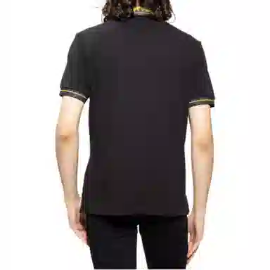 Versace Jeans Couture SS23 Polo Shirt Black