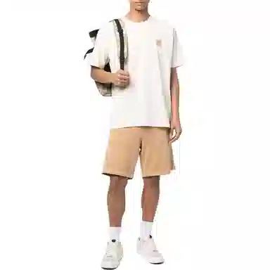 Carhartt WIP SS23 Logo Crewneck T-Shirt White