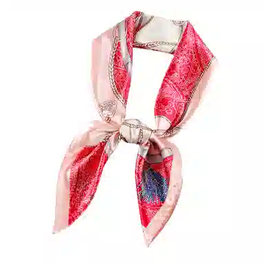 上海故事 加大真丝大方巾 桑蚕丝 丝巾 女款 温婉花意