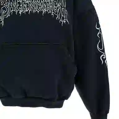 Balenciaga FW23 Hoodie Black