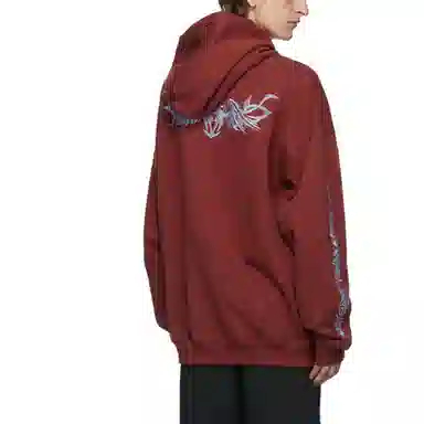 Vetements Hoodie Burgundy