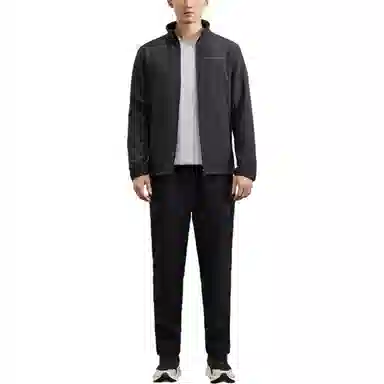 特步 加绒立领保暖训练夹克 男款