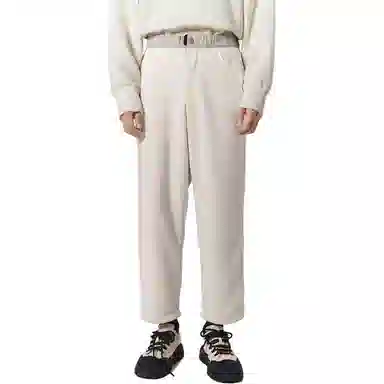 速写 纯色中腰直筒宽松休闲裤 男款