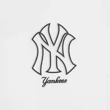 MLB Yankees Logo Tank Beige