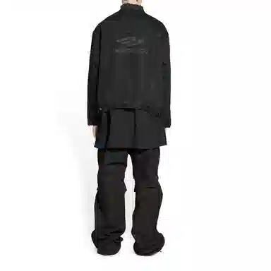 Balenciaga Denim Jacket Black