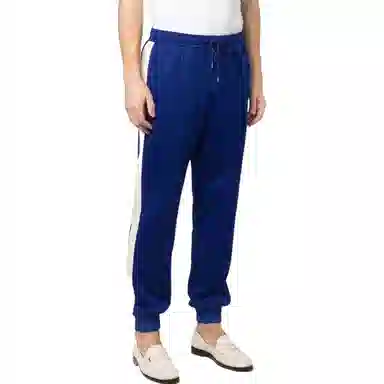 Gucci SS22 Logo Print Sweatpants Blue
