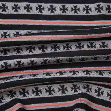 Chrome Hearts SS23 Black Striped Tank Top