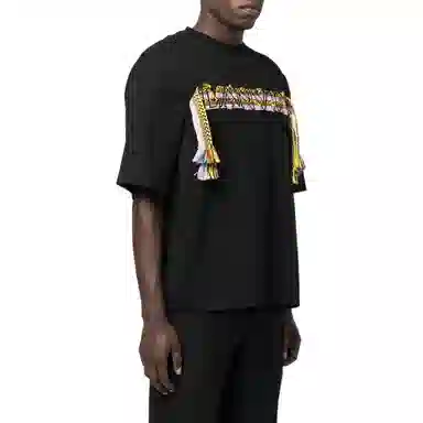 Lanvin Tassel Letter Print Crewneck T-Shirt
