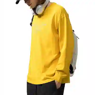 Reebok Logo Long Sleeve Tee Ginger