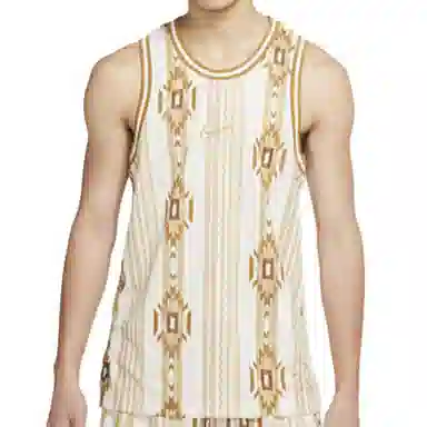 Nike Dri-Fit Basketball Jersey Off-White