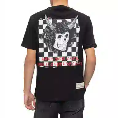 AMIRI FW22 Skull Print Tee Black