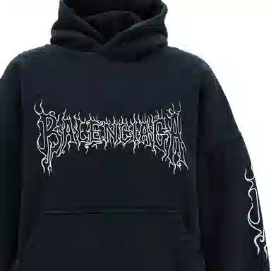Balenciaga FW23 Hoodie Black