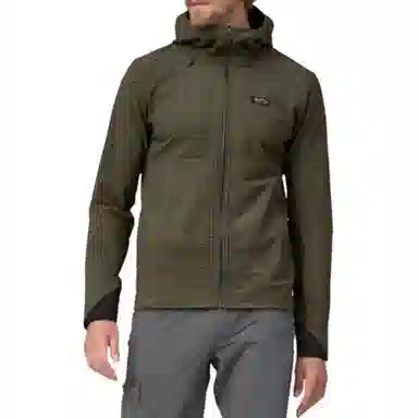 patagonia R1 TechFace Fitz Roy Trout Hoody Logo