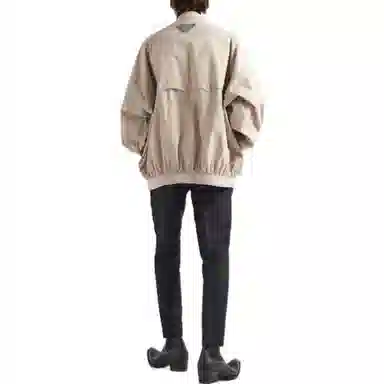 Prada SS23 Bomber Jacket Limestone