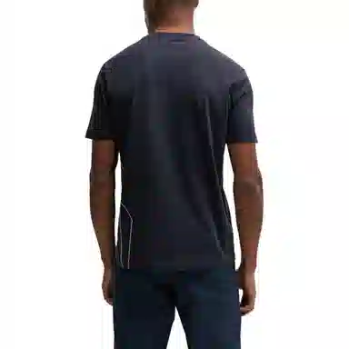HUGO BOSS SS24 Cotton-Jersey T-Shirt With Crew Neck And Seasonal Artwork LogoT