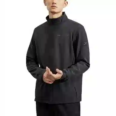 特步 加绒立领保暖训练夹克 男款