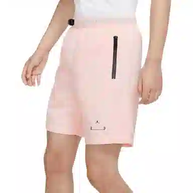 Jordan Logo Print Shorts Pink