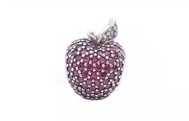 Pandora Red Zircon Apple Pendant